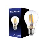 Noxion Lucent Fadenlampe LED E27 Birne Klar 4.5W 470lm - 827 Extra Warmweiß | Ersatz für 40W