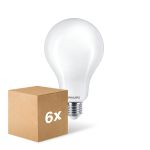 Mehrfachpackung 6x Philips Corepro LED Glühbirne E27 Birne Matt 23W 3452lm - 840 Kaltweiß | Ersatz Für 200W
