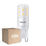 Mehrfachpackung 10x Philips CorePro LED Kapsel G9 Matt 3.7W 470lm - 827 Extra Warmweiß | Ersatz Für 40W