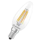 Ledvance Classic LED E14 Kerze Fadenlampe Klar 2.5W 470lm - 827 Extra Warmwei&szlig; | Dimmbar - Ersatz F&uuml;r 40W